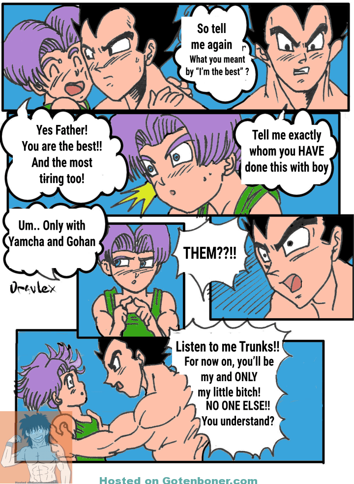 Volume 4 - Vegeta and Trunks in Color – Comic by Oravlex [English] 29