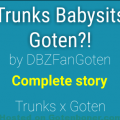 Trunks Babysits Goten by DBZFanGoten shota