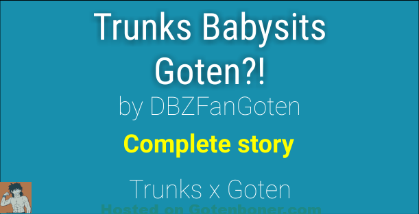 Trunks Babysits Goten by DBZFanGoten shota